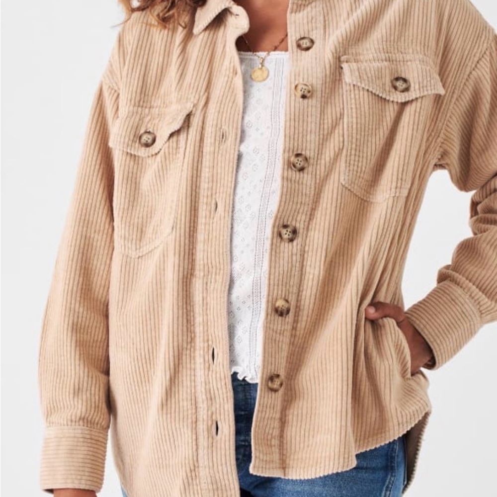 Spruce Peak Cord Shirt Jacket